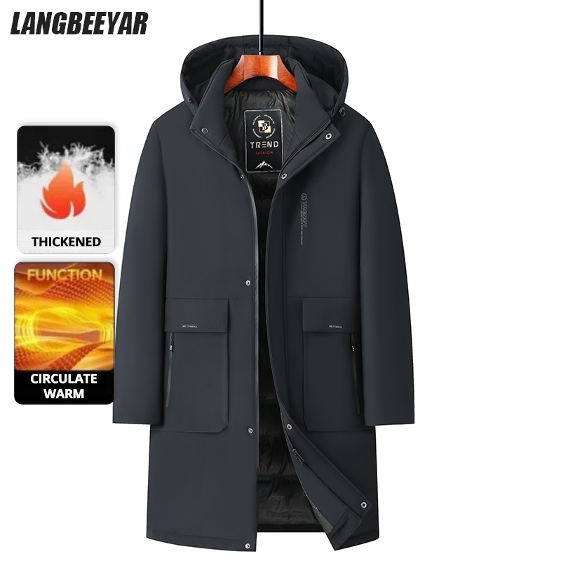 High-End-Traceless Neue Marke Business Casual Mode Männer Leder Jacke Faux PU Mäntel Herbst Winter Männer Kleidung 2025