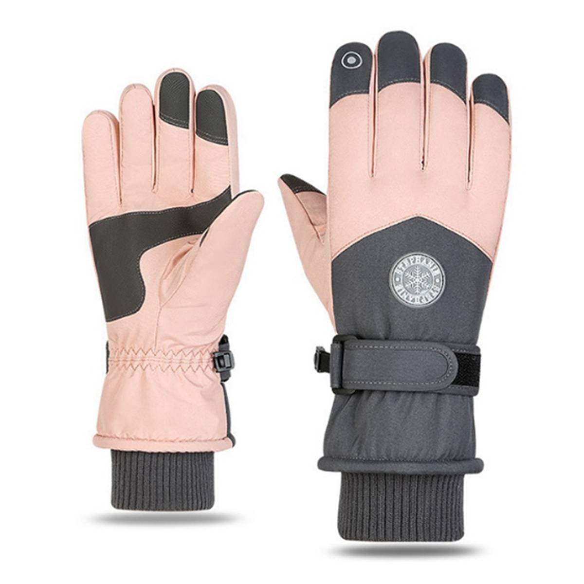 A71P Ski Gloves Winter Gloves for Women Snowboard Mittens Touchscreen Gloves Snowmobile Motor Waterproof Thermal Snow Gloves