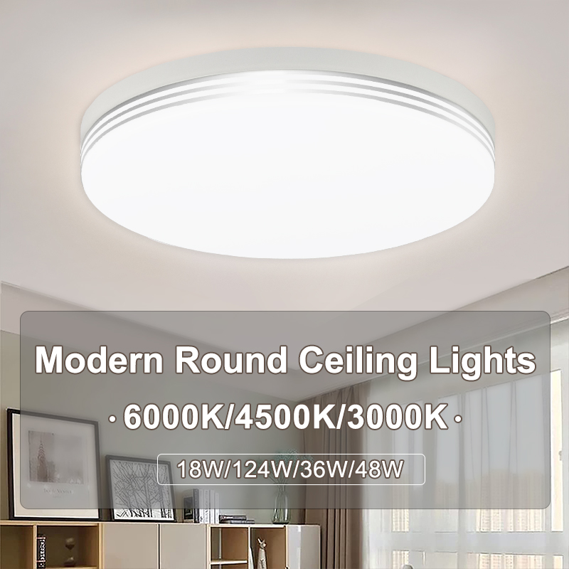 Ronde LED-plafondlamp Eenvoudige vierkante plafondlampen Moderne keukenplafondverlichtingsarmatuur Led-paneellamp voor balkongang
