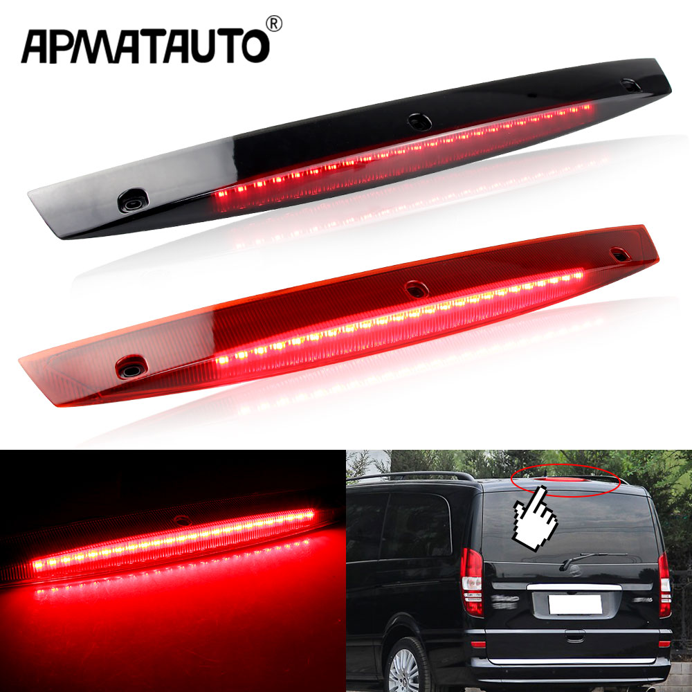 Per Mercedes Per Benz Vito Viano W639 A 6398200056 6398200056   Fanale posteriore per auto Montaggio alto 3° terzo freno posteriore Lampada stop a LED