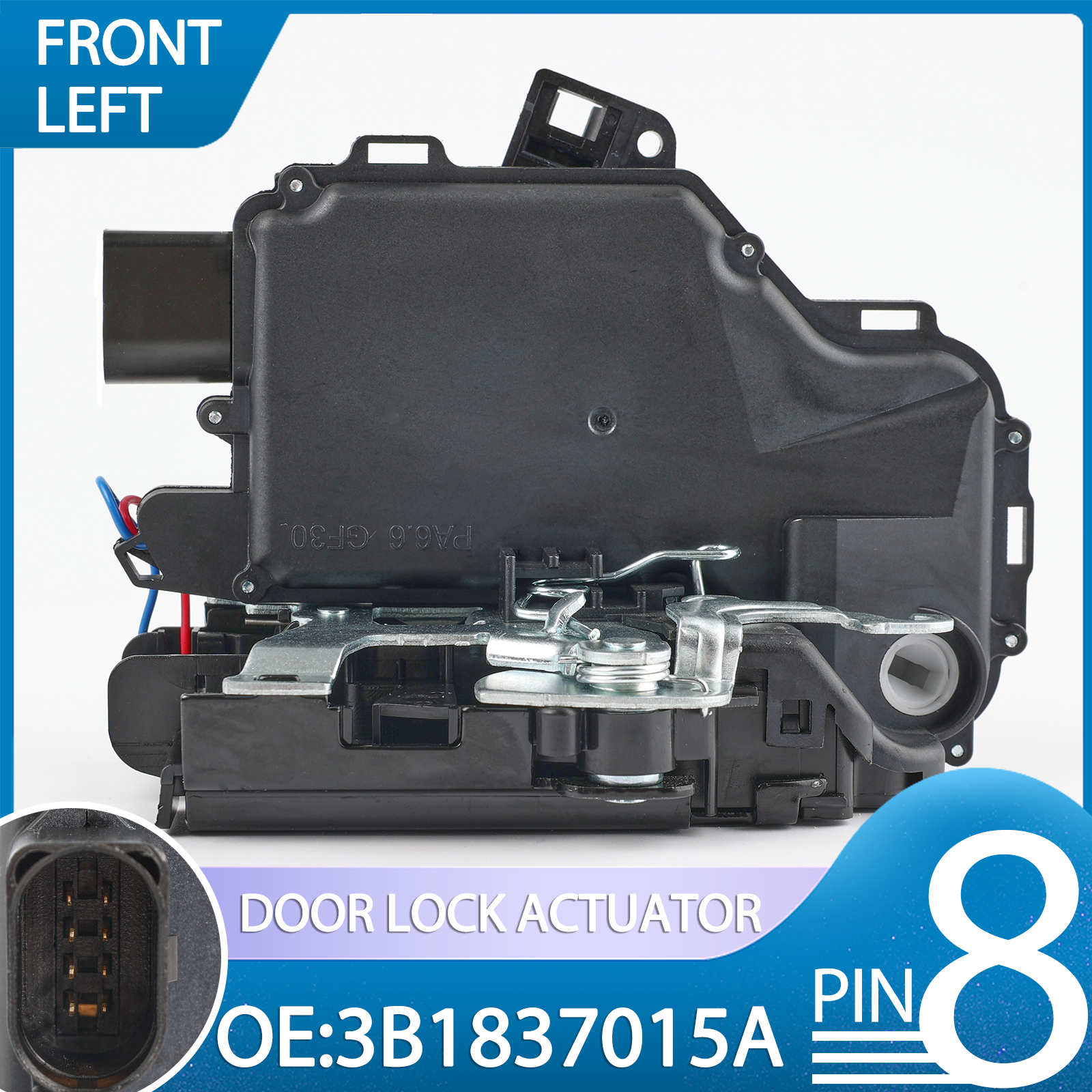 Linksvoor Power Auto Deurslotaandrijving Voor VW Konijn IV Passat 3B2 3B5 3B6 Nieuwe Kever Jetta Skoda Octavia 1U2 1U5 1Z3 Seat