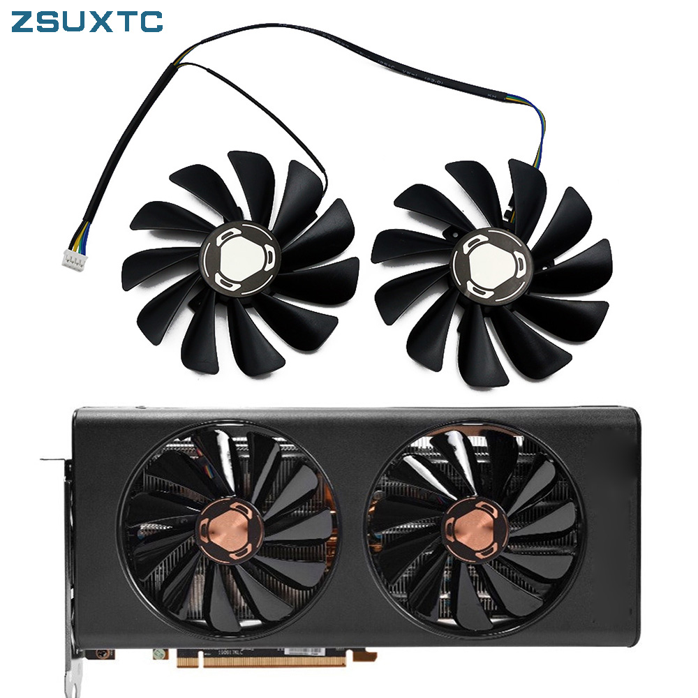 Nuevo ventilador GPU CF1010U12S FDC10U12S9-C RX 5700 XT de 95MM para ventilador de refrigeración de tarjeta gráfica XFX 5600XT RX 5700 5700XT