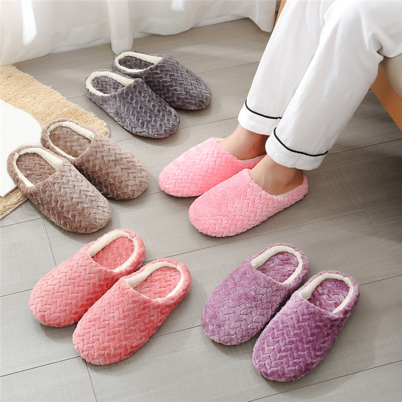 Zapatillas de casa de piel para mujer, zapatos de piso de espuma viscoelástica, antideslizantes, suaves y cálidos, de dibujos animados de gato, para dormitorio interior, hombres, parejas, niños y niñas, Invierno