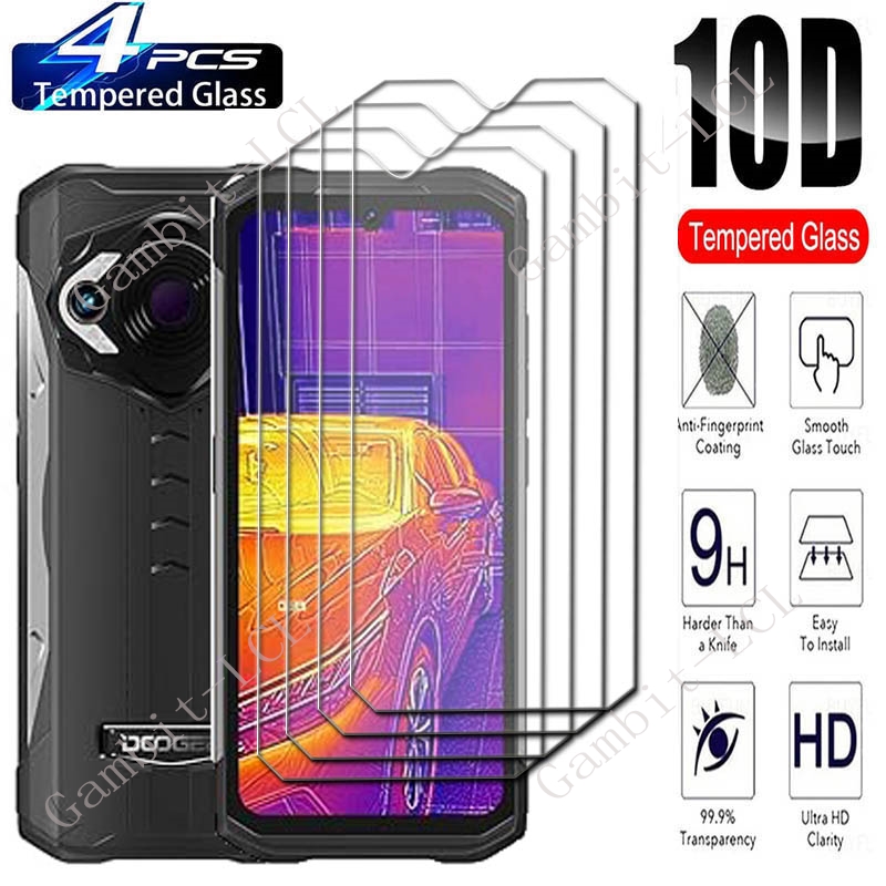 4 peças para doogee s98 pro 6.3 "tela de vidro temperado protetor em doogees98pro doogees98 s98pro s99 película de proteção