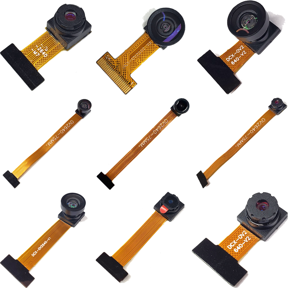 100% новый модуль камеры OV2640 ESP32-CAM 2MP 66 120 160 градусов 850 нм ночного видения 24PIN 0,5 мм расстояние 2 МП 21 мм 75 мм