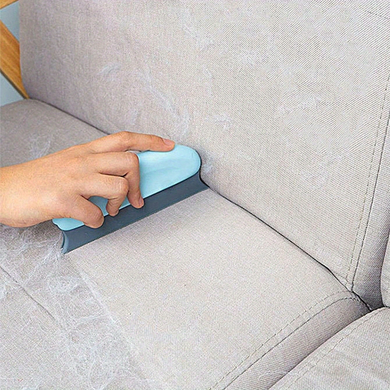 Escova eficaz para remover pelos de animais de estimação para cães e gatos - remove suavemente a lã e limpa o pelo para um lar limpo e organizado