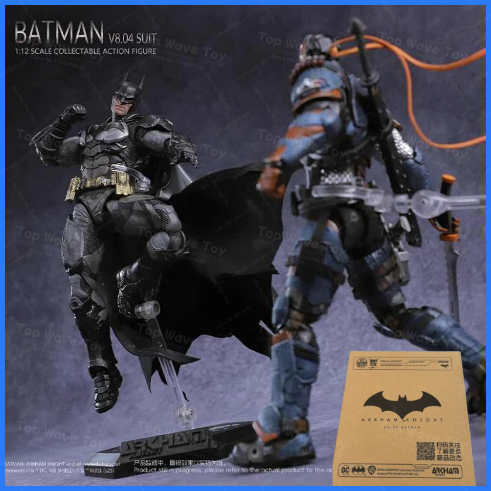 Новая коллекционная фигурка Бэтмена из Arkham Knight, масштаб 1/12, версия Soldier Warrior, полный комплект, 6 дюймов, модель игрушки, 2026 год