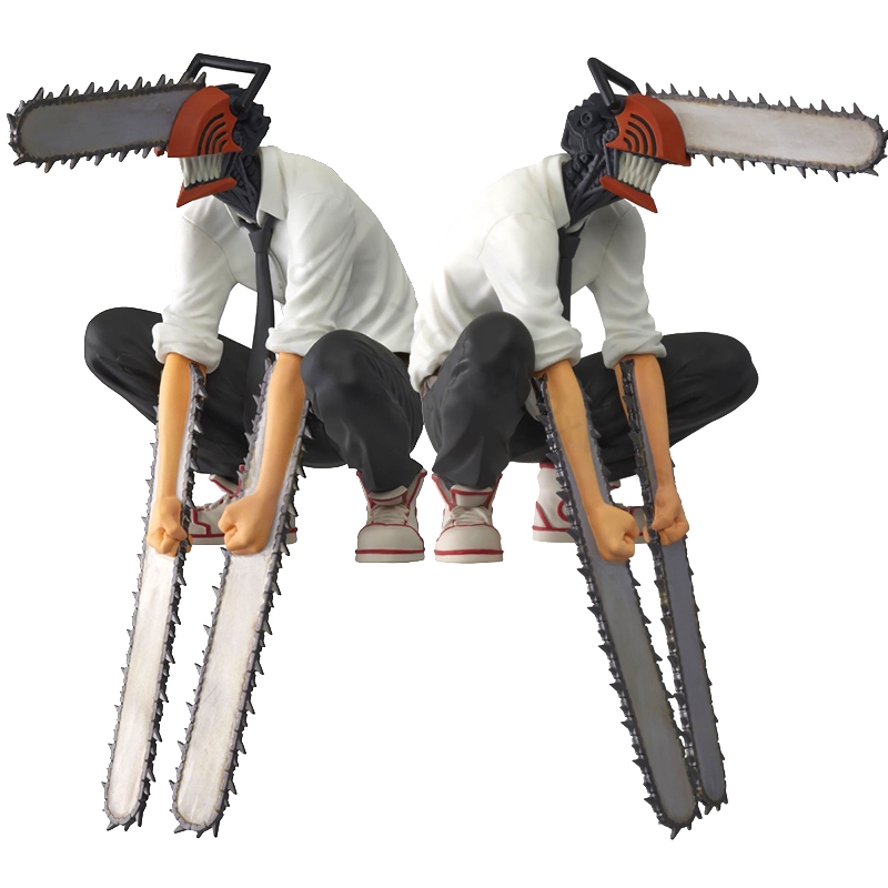 14 cm Chainsaw Man Anime Figuur Power/Denji Action Figure PVC Chainsaw Man Noodle Stopper Beeldje Volwassen Collectie model Speelgoed