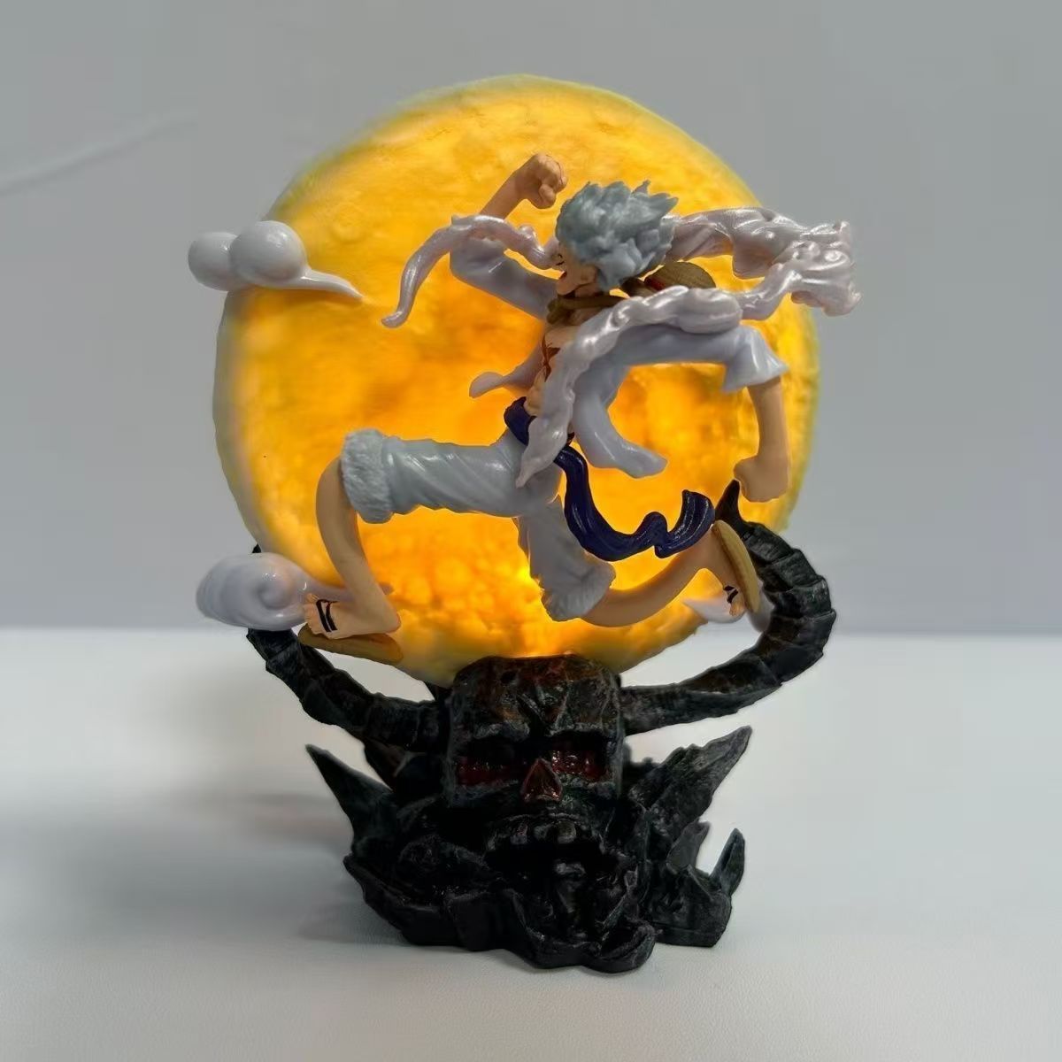 Figura Coleccionable de Anime One Piece GK Ghost Island Moonbound Nika Fly, Decoraciones Temáticas de Barcos Piratas al por Mayor