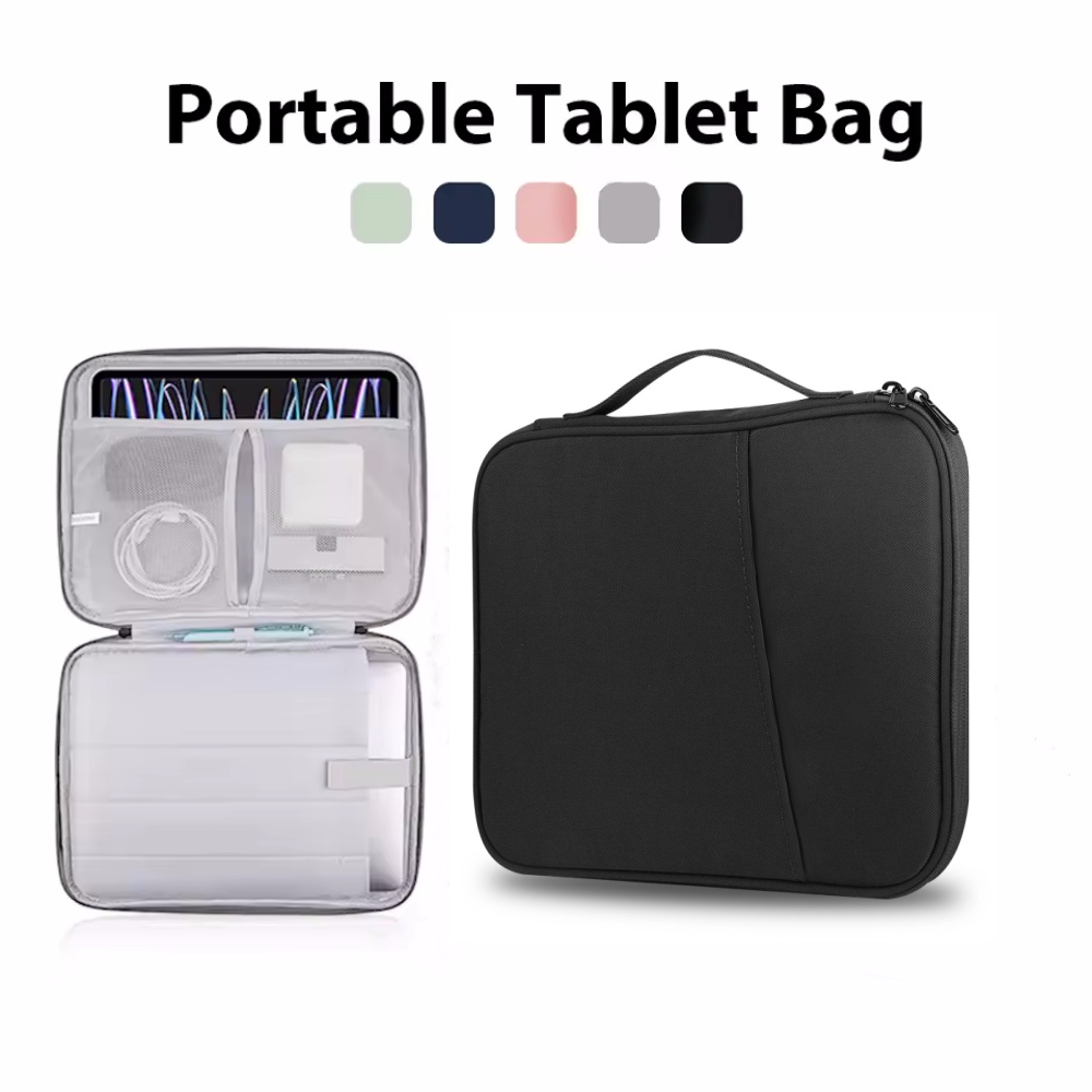 Bolsa para ordenador portátil de 11-13 pulgadas, funda protectora para tableta, funda de transporte acolchada apta para iPad, Macbook, Xiaomi, ASUS, HUAWEI, Lenovo