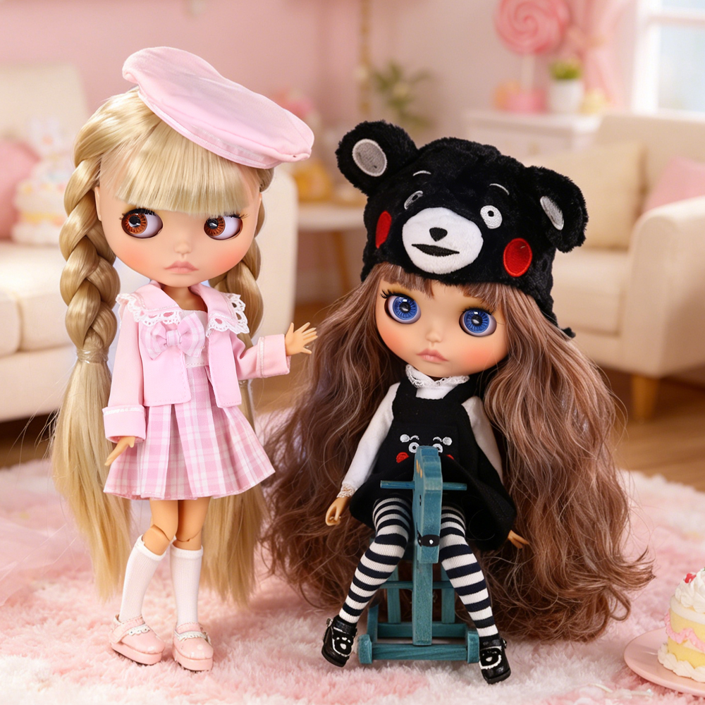 Bambola ICY DBS Blyth 1/6 con Articolazioni, 30cm, Pelle Color Tan, Viso Opaco, Set Bambola BJD, Giocattolo Regalo