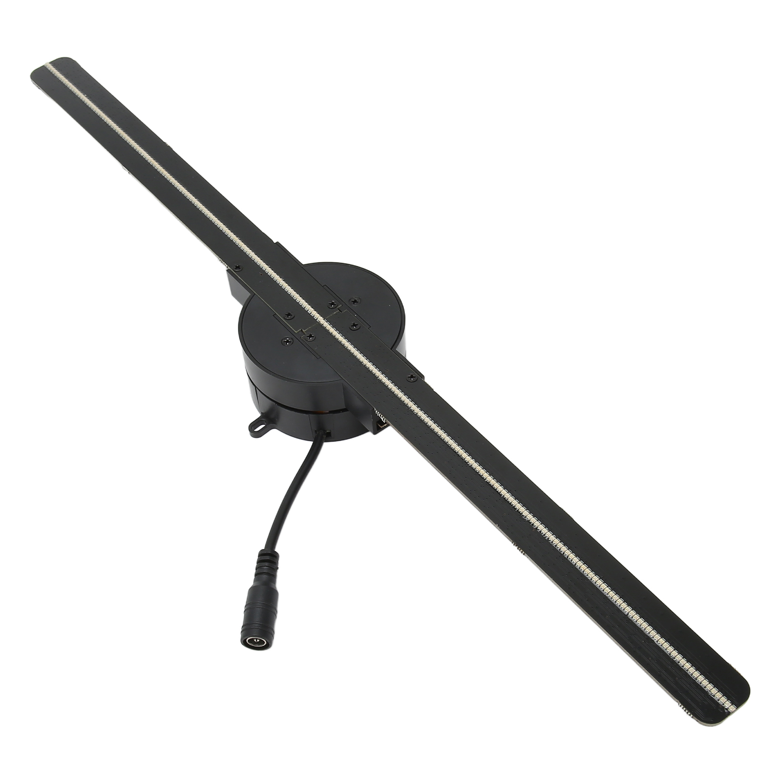 Ventilateur d'hologramme 3D, projecteur 3D WiFi 16,5 pouces, 2000x224, avec 224 perles lumineuses LED pour la publicité en magasin d'affaires
