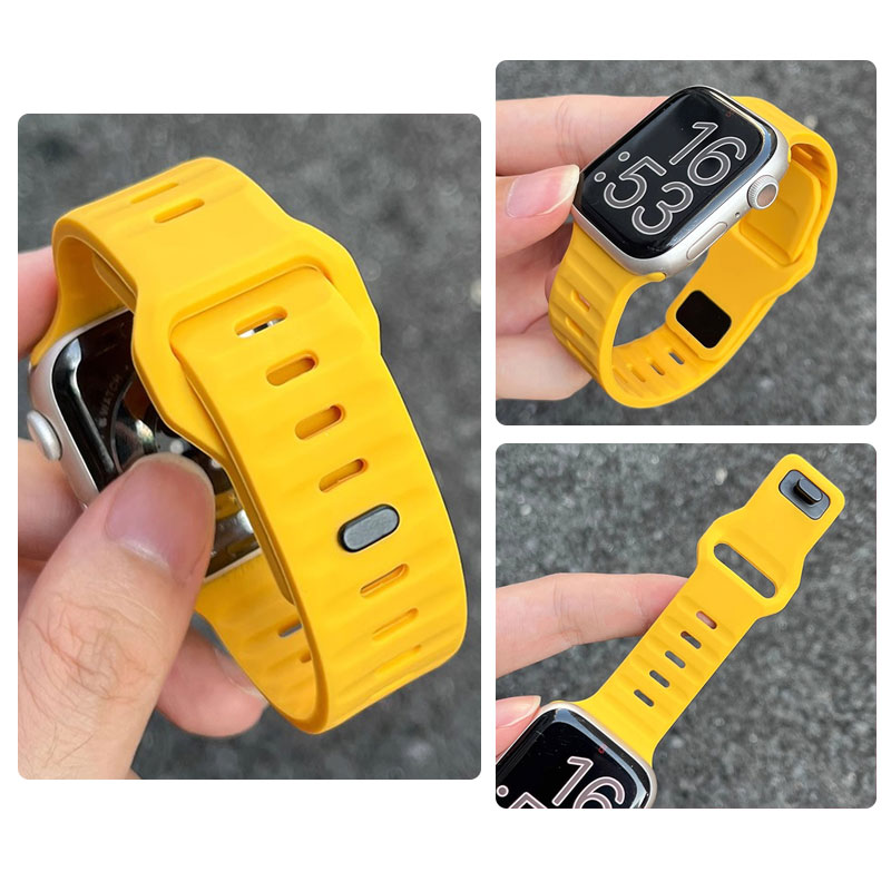 Apple Watch 밴드 용 스트랩 49mm 44mm 45mm 41mm 40mm 42mm 38mm 소프트 실리콘 스포츠 팔찌 iwatch Serise 8 7 SE 6 5 9 Ultra 49mm