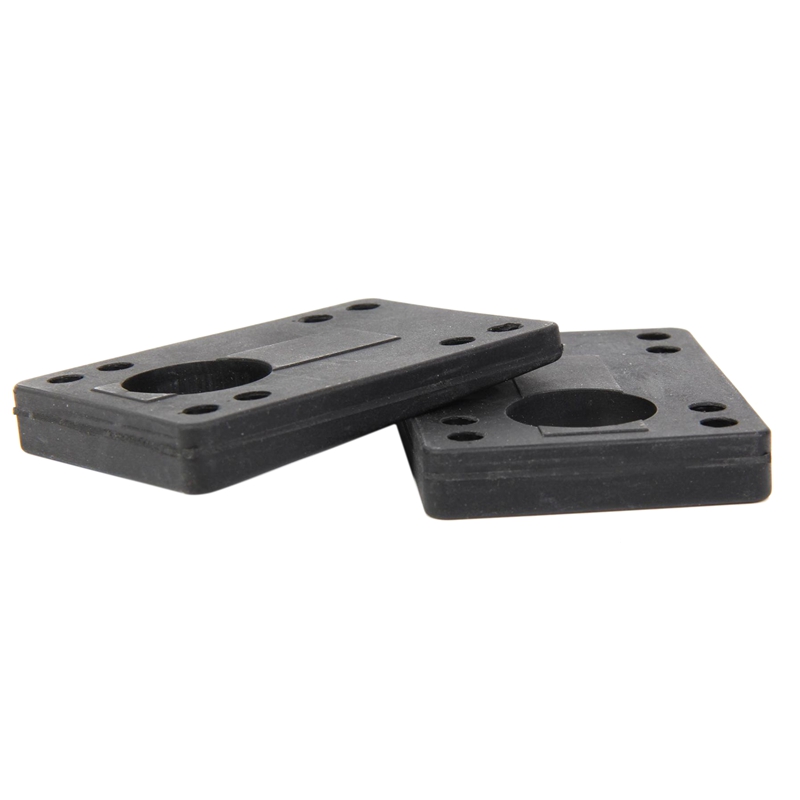 2 Stück Gummi Skateboard Riser geneigte Dichtung 6-12mm Longboard Stoßdämpfer Land Surfen Skateboard Zubehör