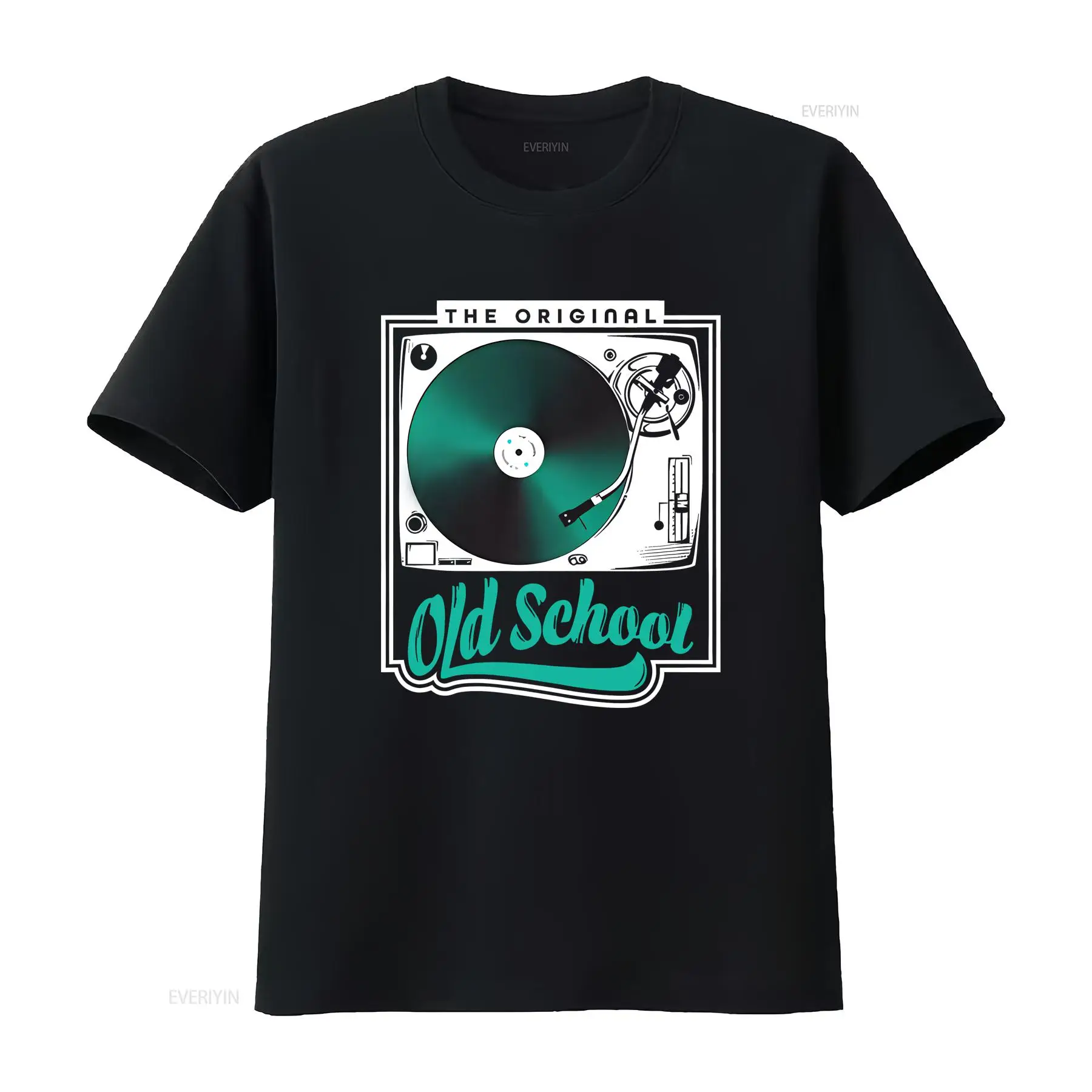 Camiseta Vintage Original Technics SL-1200 Estilo Retro Lavada Ligeramente Informal Streetwear Gráfica Transpirable Cómoda Suave