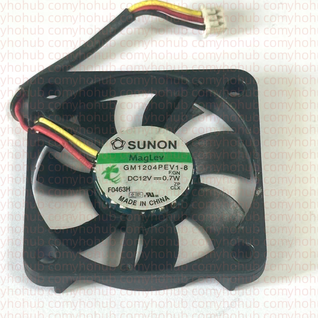 Stalon GM1204PEV1-8 F.GN Serveur Ventilateur de refroidissement DC 12V 0.7W 40x40x7mm 3 fils