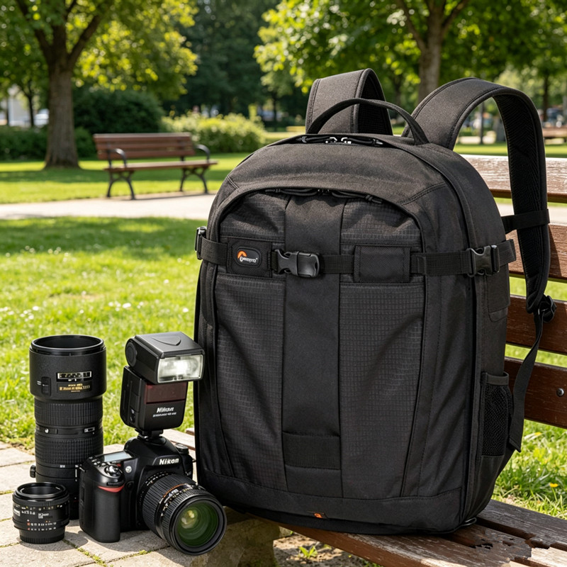 Lowepro cameratas Pro Runner 300AW DSLR-camera Fotorugzak met grote capaciteit