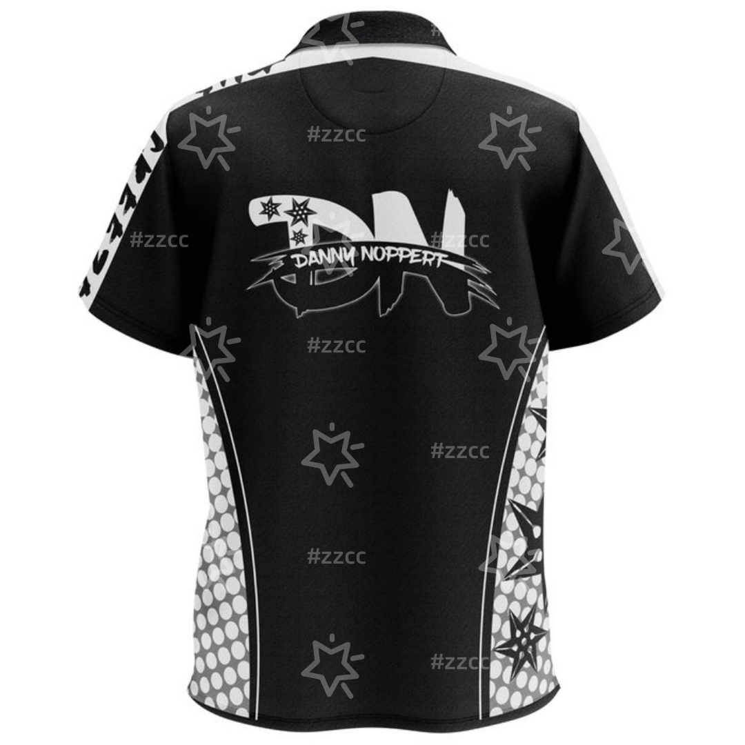 Camisa Polo Oficial Danny Noppert Dartshirt para Dardos, Camiseta Esportiva de Secagem Rápida para Homens, Roupas Infantis, Camiseta para Mulheres