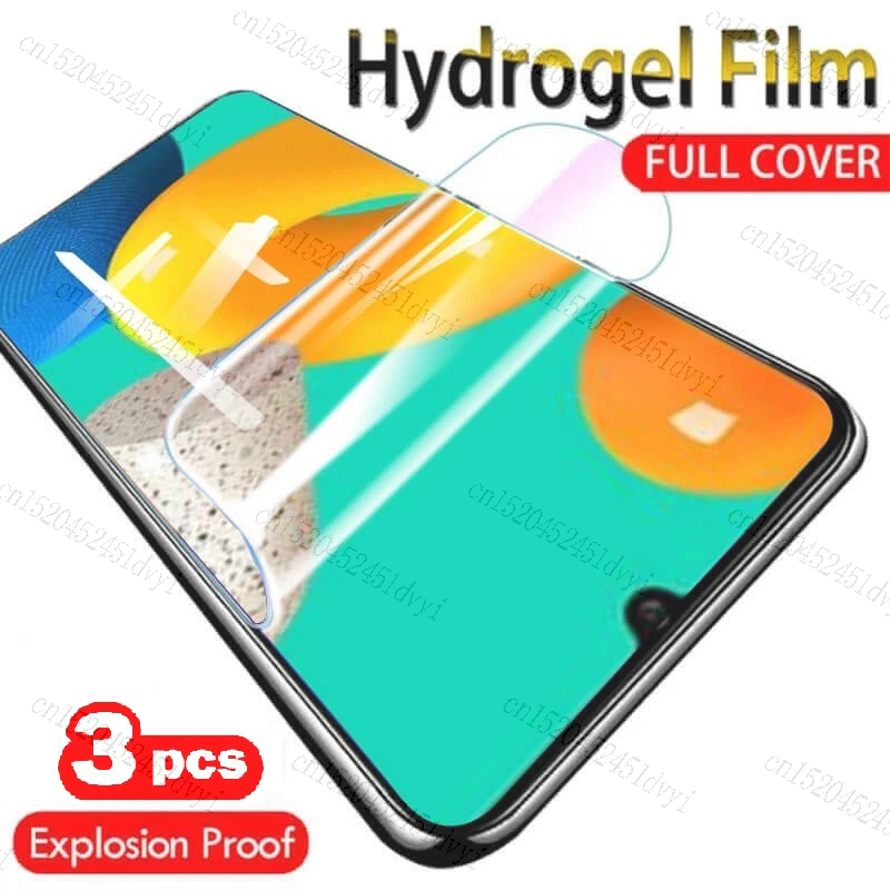 3 pezzi pellicola idrogel per Samsung A05 A04 A03 Core A04e A05S A02 C55 A30 A50 A70 M55 M35 M15 M14 M54 protezione schermo