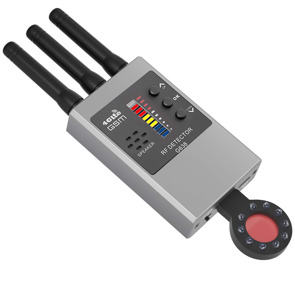 Антишпионский детектор радиочастотных сигналов, камера обнаружения GSM, детектор ошибок, GPS-сигнальная линза, радиочастотный трекер, детектор скрытой камеры