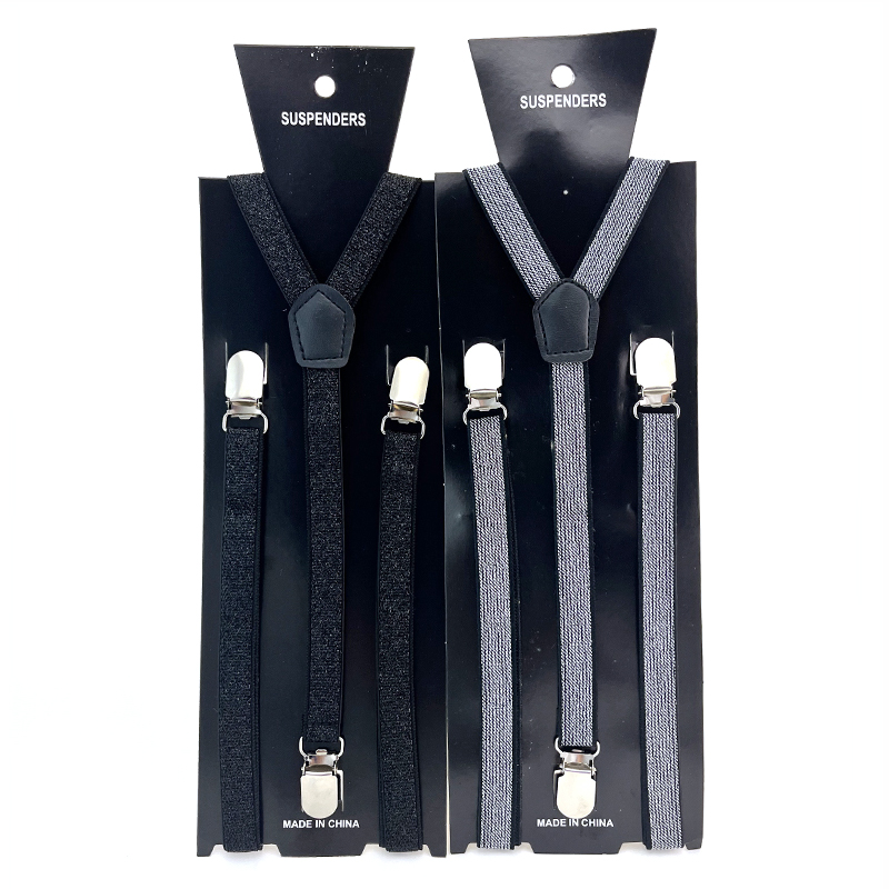 Phụ Nữ Nam Unisex Kẹp Thun Nẹp Rộng 1.5 Cm "Màu Bạc Lấp Lánh" Treo Áo Slim Suspender Y-Lưng Treo Áo/Gallus