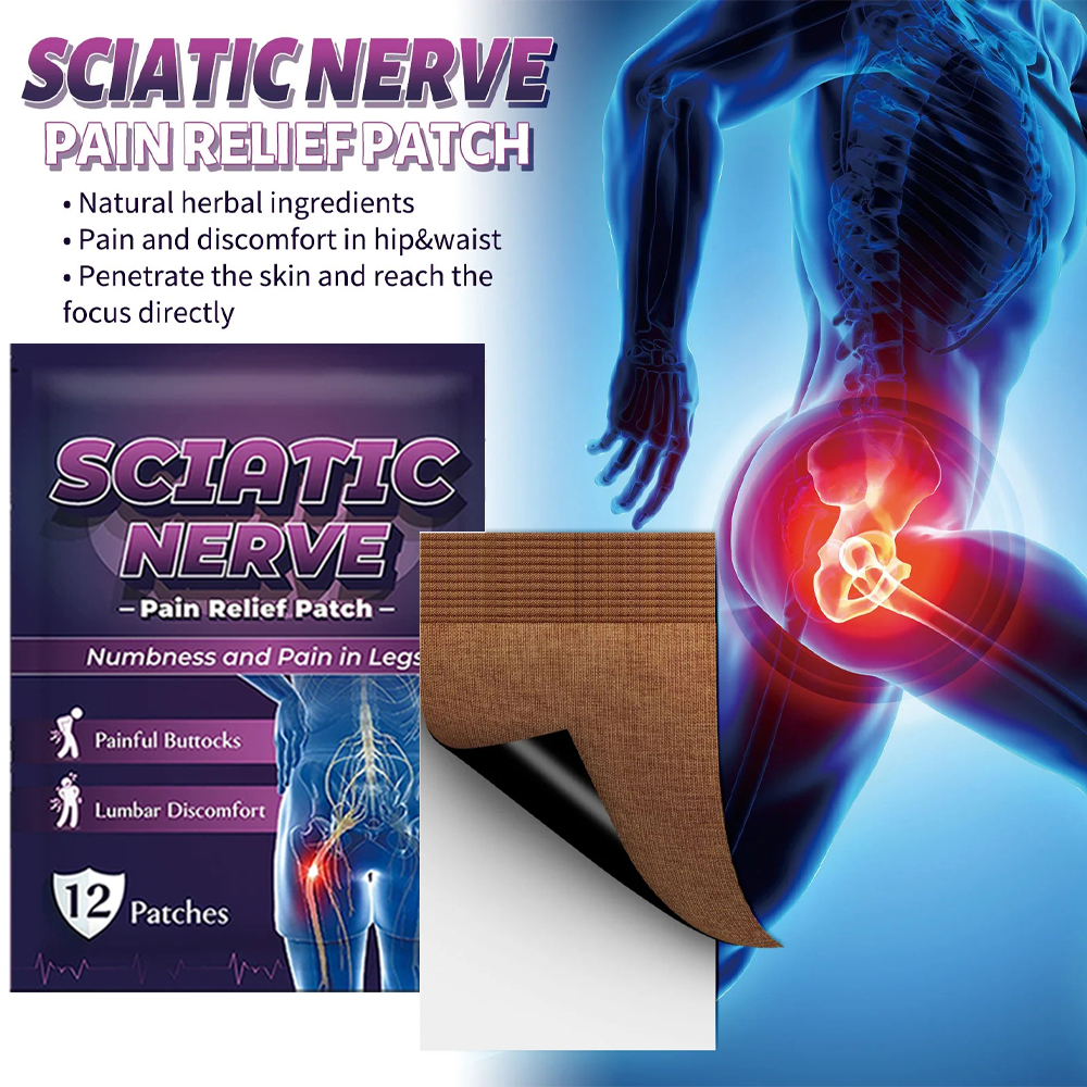 อาการปวดตะโพกบรรเทาแพทช์สะโพกกล้ามเนื้อสติกเกอร์ข้ออักเสบ Rheumatism Neuralgia นวดปูนปลาสเตอร์ทางการแพทย์สําหรับกลับก้น