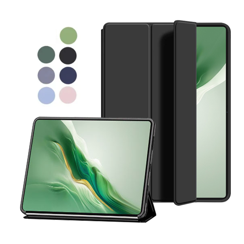 Inteligentne etui do Huawei Honor MagicPad 2 12,3 cala 2024 PU Skórzana składana podstawka Magnetyczna osłona do Honor MagicPad 2 12,3"ROD2-W09