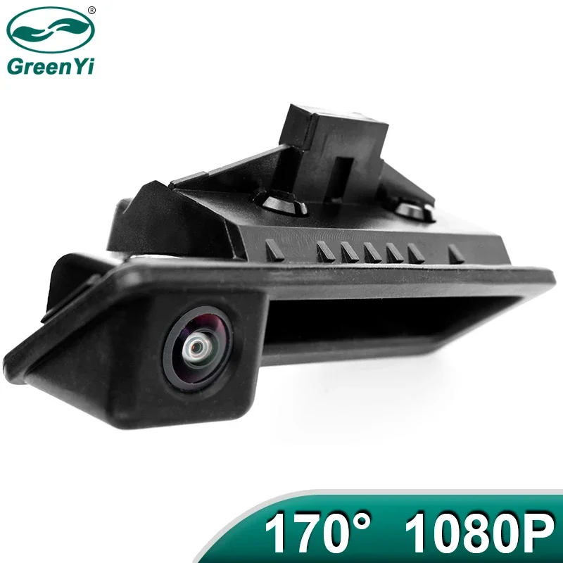 GreenYi AHD 1080P 170 °   Caméra de recul de voiture, pour BMW E60 E39 E90 E82 E61 X1 E84 X5 E70 E92 E91 série 3/5 E88 E93 X6, Vision nocturne