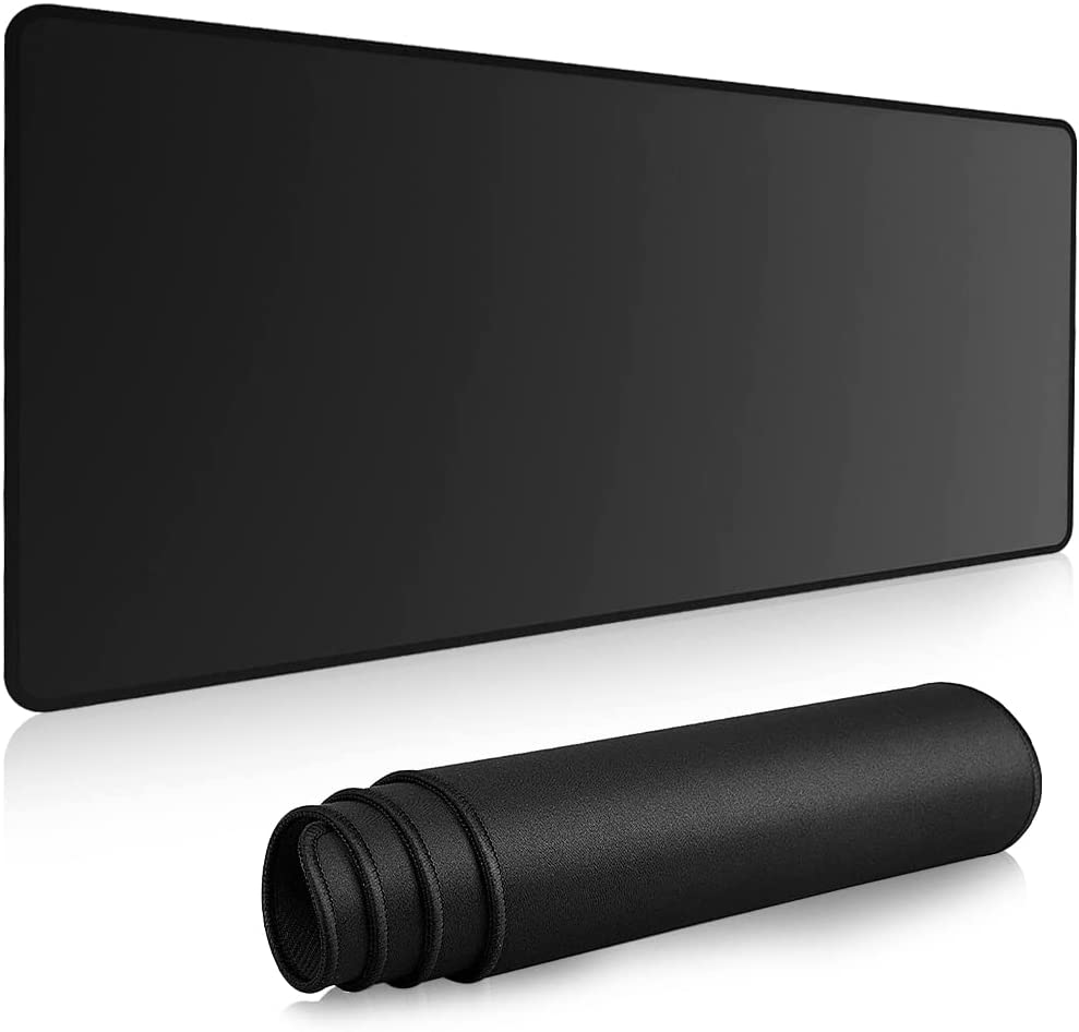 Podkładka pod mysz duża 800x300x3mm z trwałymi, szytymi krawędziami antypoślizgowa gumowa podstawa podkładka pod klawiaturę do gier w biurze domowym