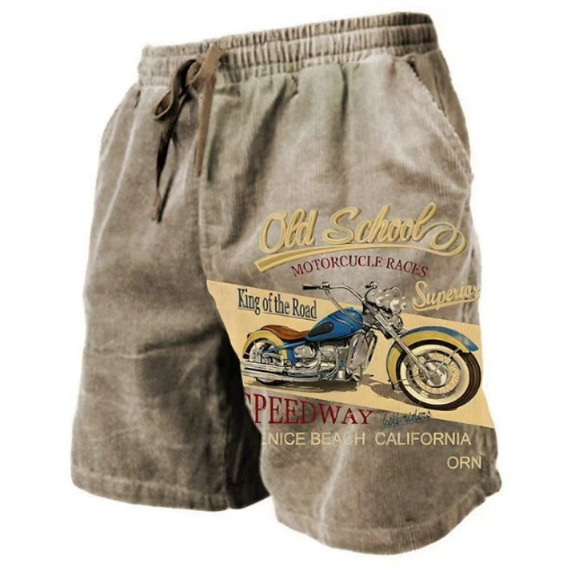 Pantaloncini da Spiaggia con Stampa 3D Motivo Bussola Vintage, Pantaloni Oversize da Surf e Sport Acquatici, Costumi da Bagno per Uomo e Bambino