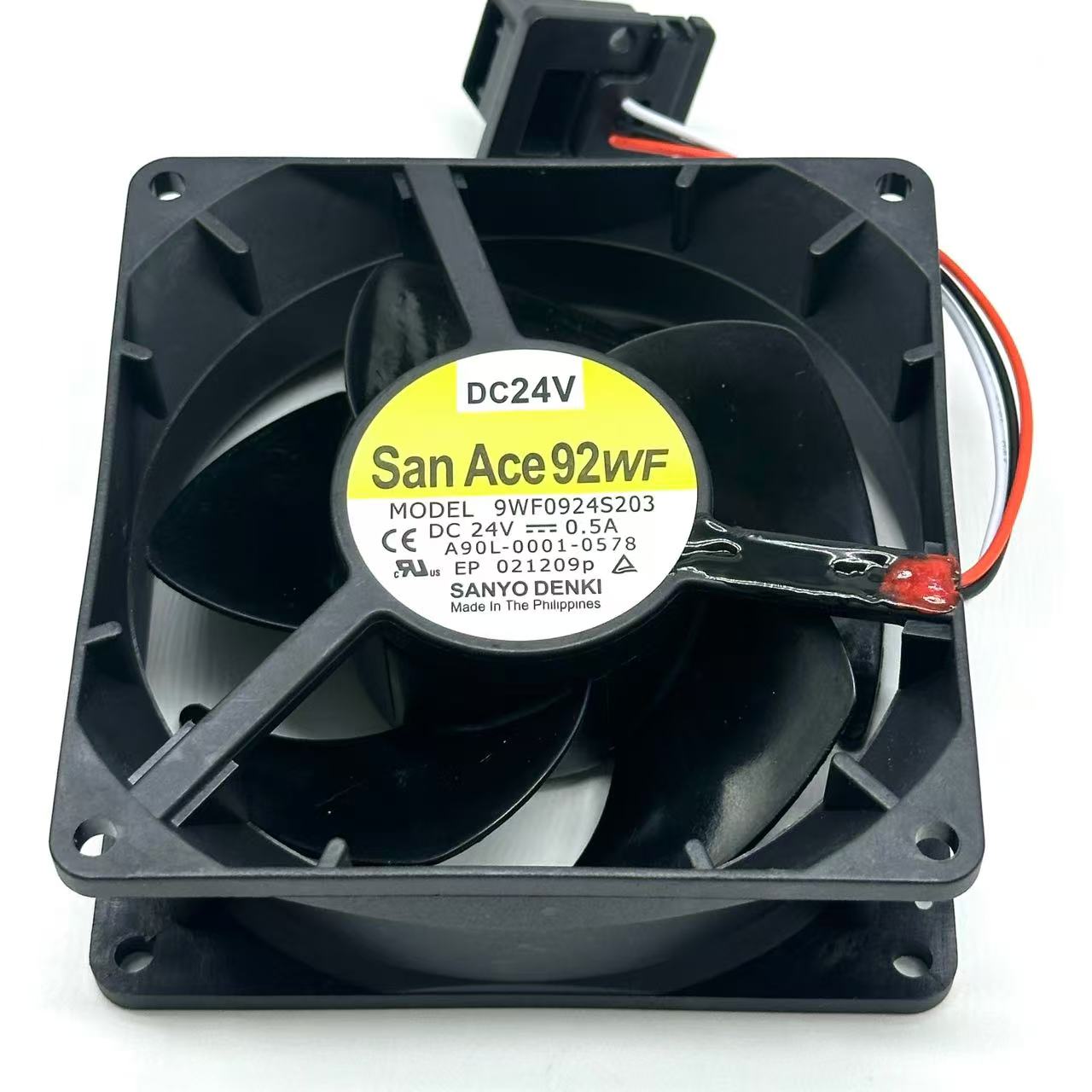 Sanyo – ventilateur de refroidissement pour serveur à 3 fils, 24V, 0,5a, 92x92x32mm