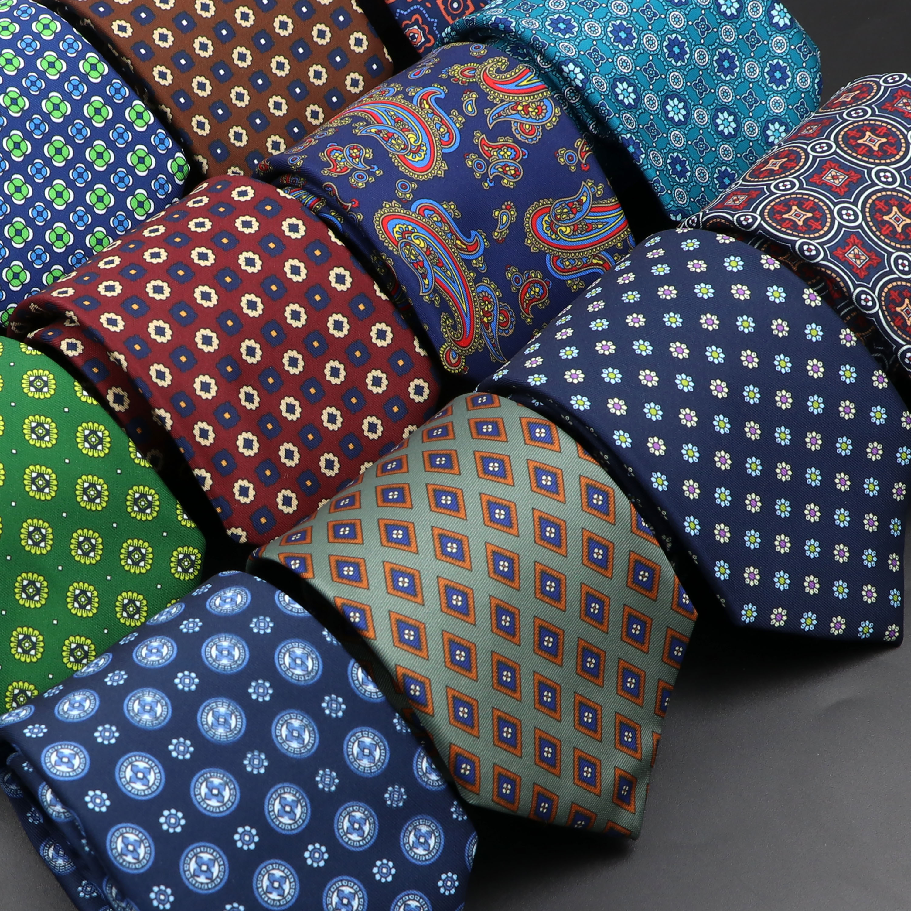 Nieuwe Mannen Zijden Stropdas Klassieke Dot Bloem Bloemen Jacquard Zachte Stropdas Accessoires Dagelijkse Slijtage Das Wedding Bedrijvengids Party Gift