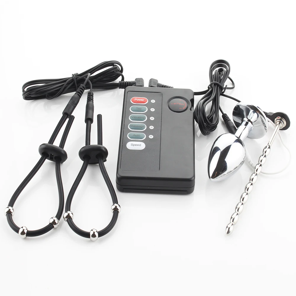 Elektrische Schock Penis Stimulator Ring Anal Sex Spielzeug Für Männer Elektrische Schock Medizinische Themen Ring Spielzeug Zubehör Harnröhren Plug
