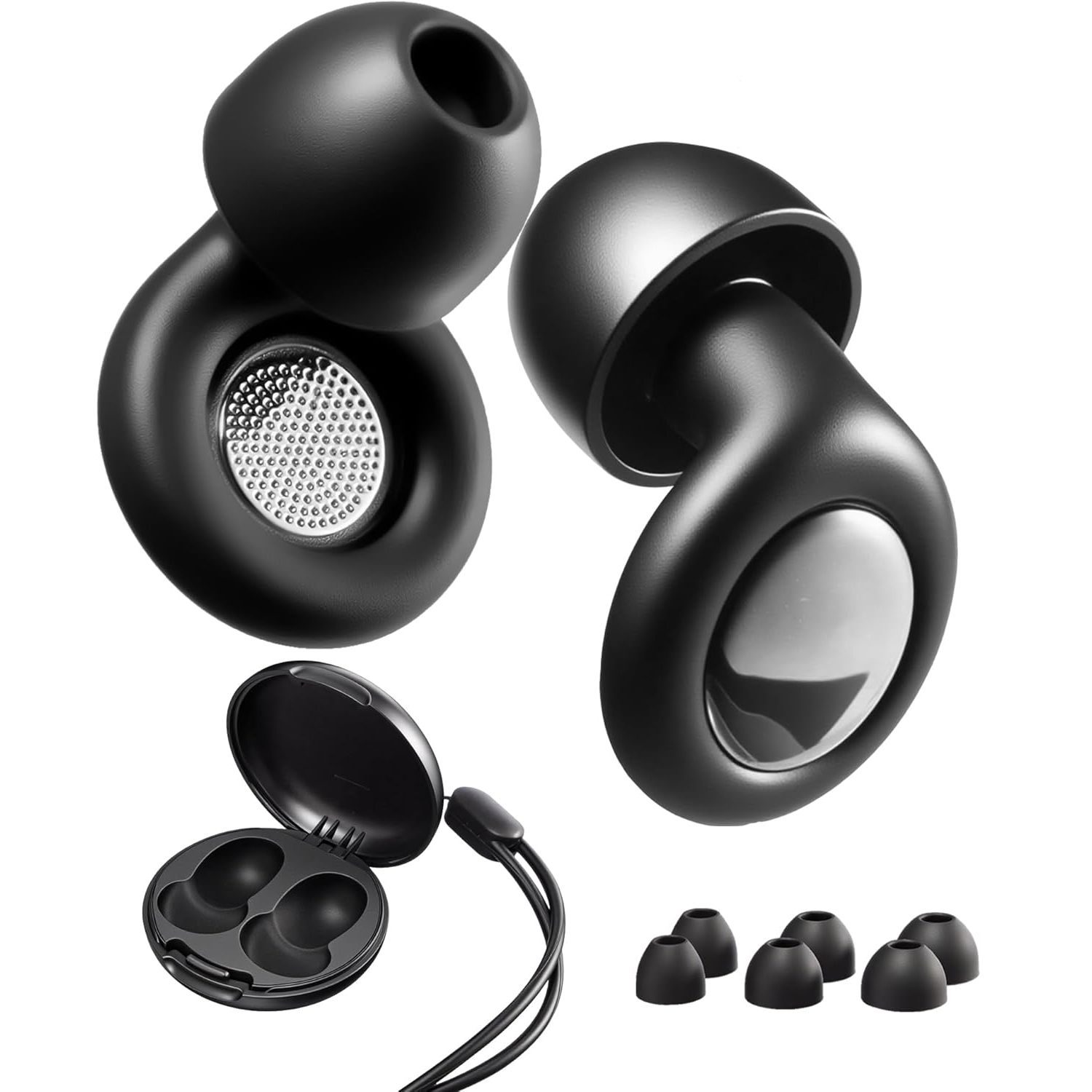 Silicone Ear plugs Sleep Noise Reusable EarPlugs Hearing Protection Super Soft Anti noise Earplug for Sleep Concerts Travel Work