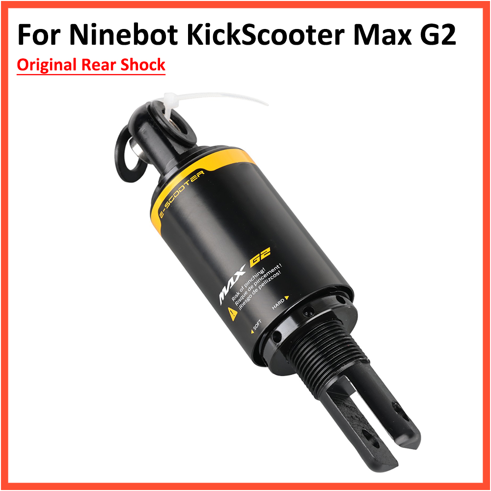 Oryginalny tylny amortyzator do skutera elektrycznego Ninebot Max G2 G65 KickScooter pneumatyczny amortyzator części rowerowe