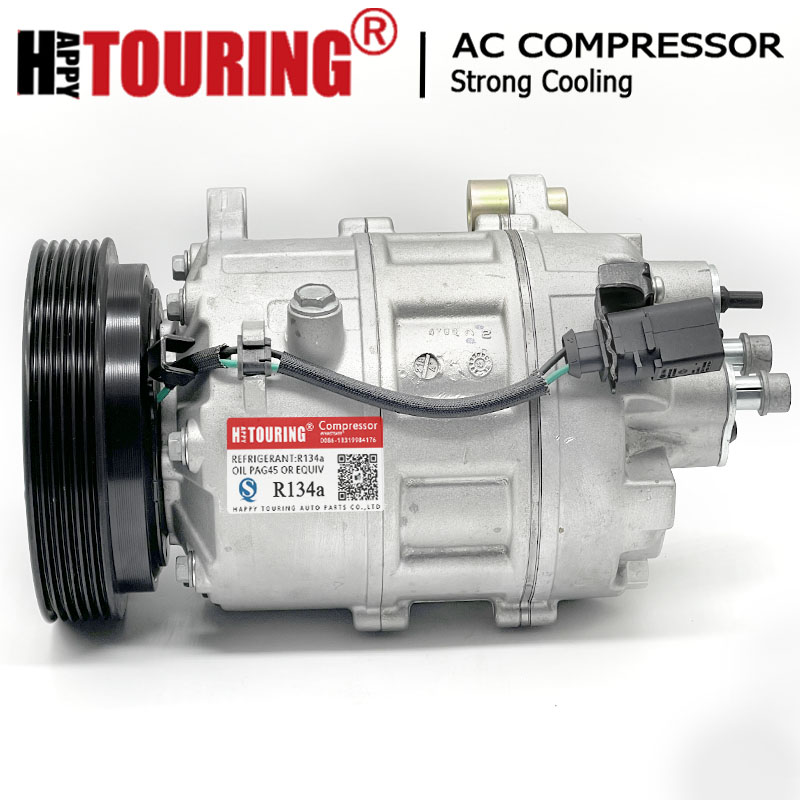 Compressor de ar condicionado AC DCS171C para FAW Besturn B50 FA 0161450   Z 0006233 B 2071997326   FA FA 0161450 Um