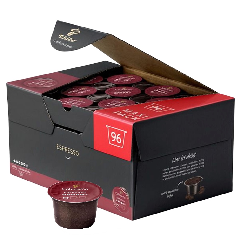 Kapsułki do ekspresu TCHIBO Cafissimo Espresso Intense 96szt