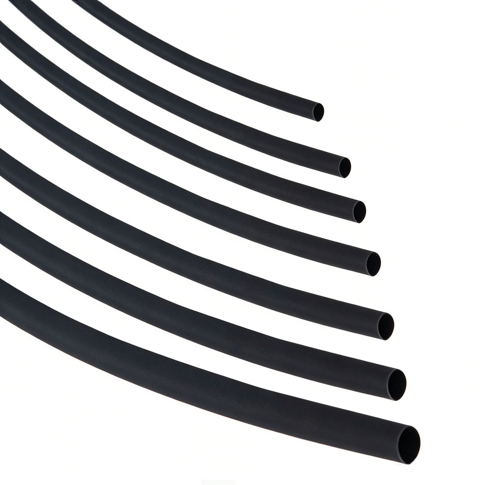 1M/5M Black Heat Shrink Tubing Insulation Sleeve Wire Protective Cover Cable Data Cable Repair Heat Shrink Sleeve 1 2 3 4 5-50mm