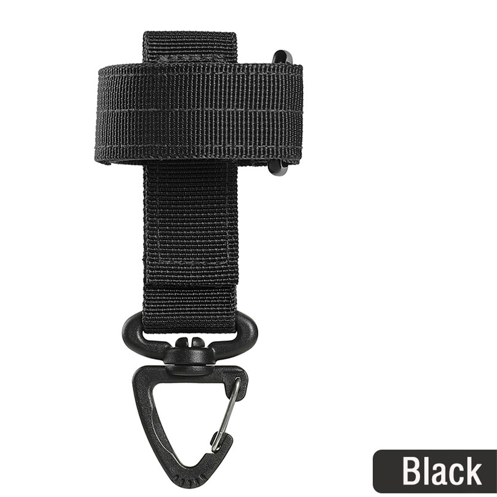 Molle Tactical Keychain Glove Holder Strap Nylon Gear Keeper for Outdoor Tools