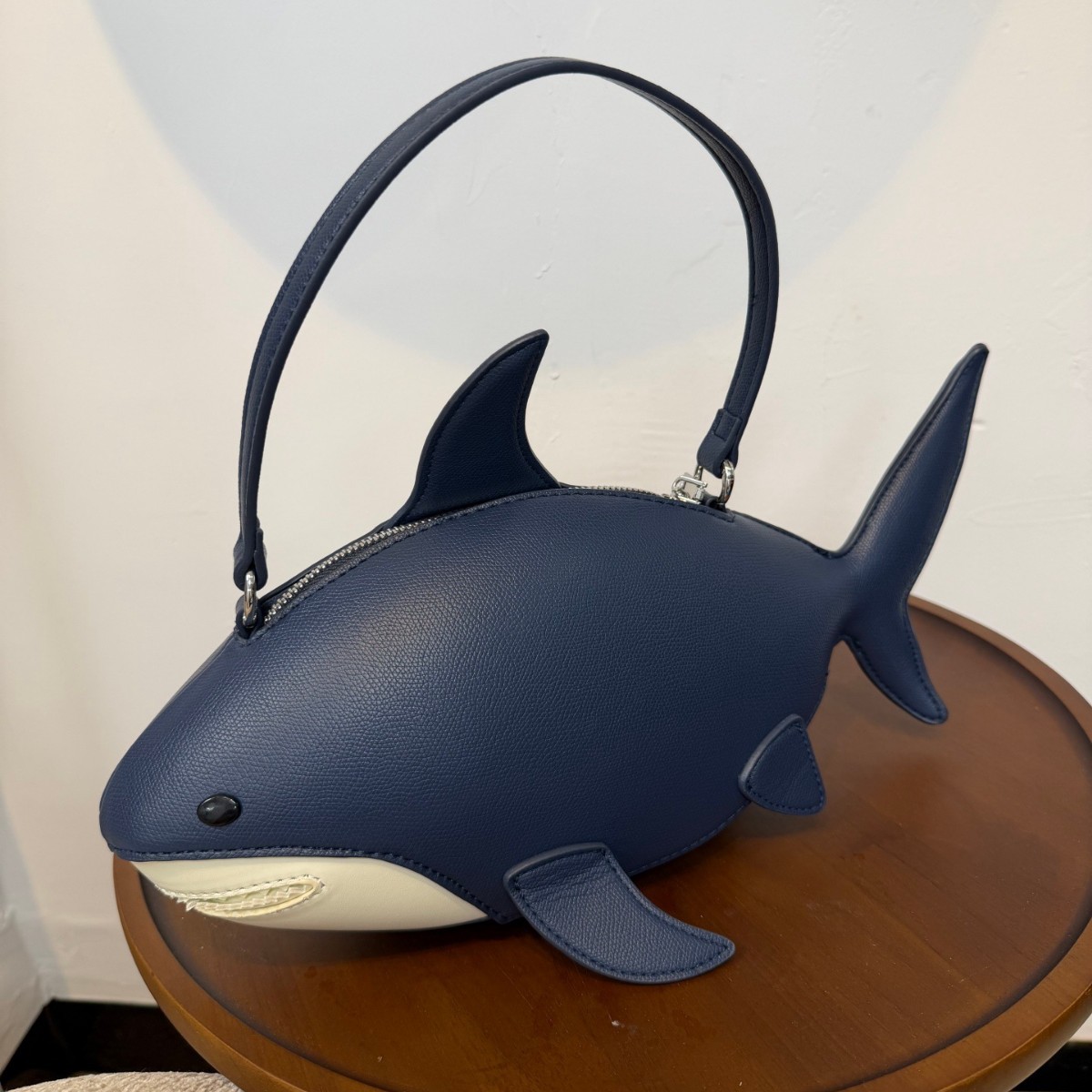 Bolso de Mujer con Forma de Tiburón Harajuku, Bolso de Hombro 3D con Animales Marinos, Bolsos Divertidos para Chicas, Bolsos Creativos para Fiestas