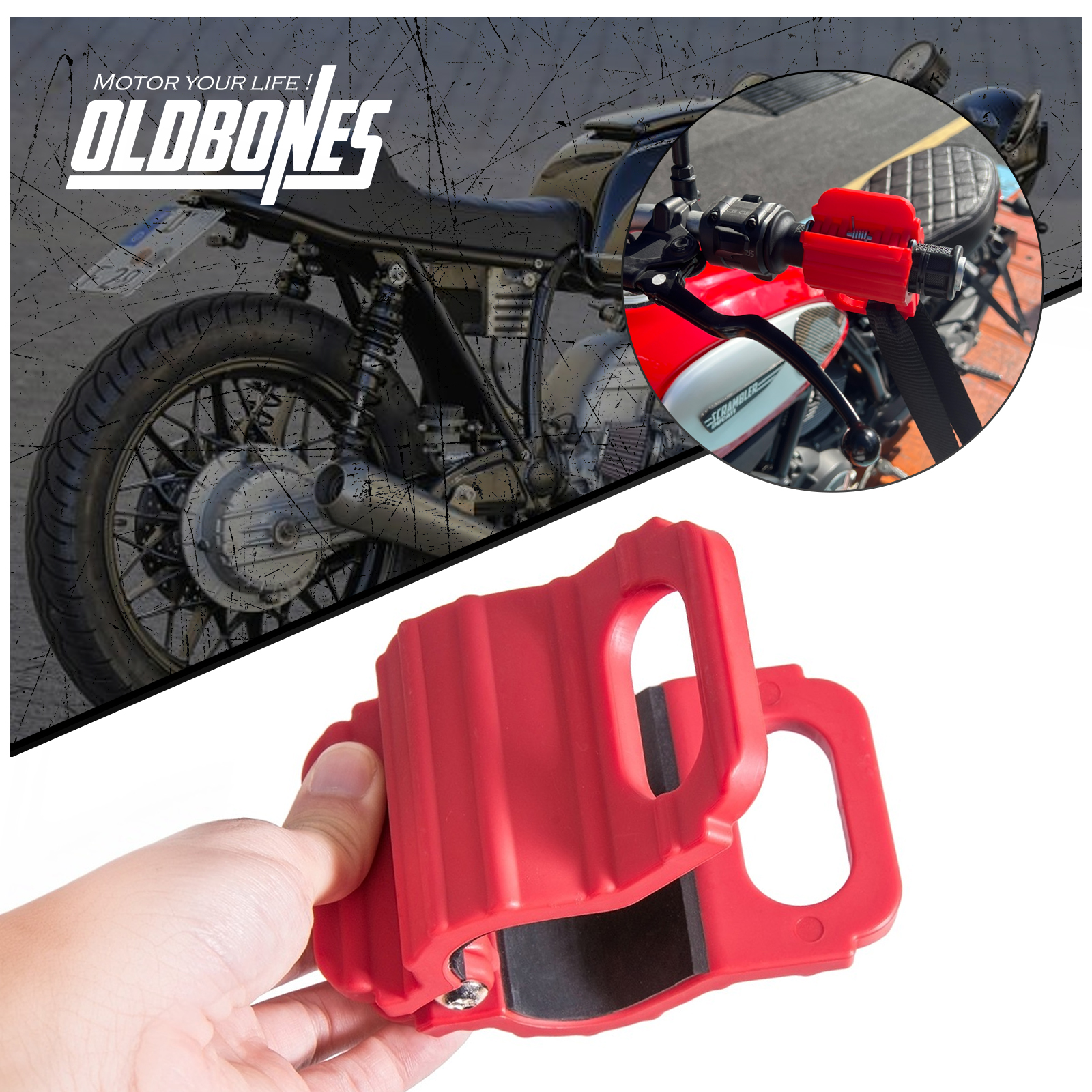 Nuovo morsetto universale per fascette per moto, collegamento a scatto di emergenza, manubrio, accessori per moto per BMW per YAMAHA