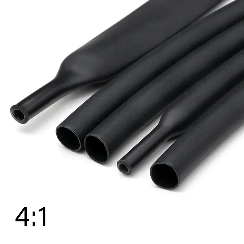 Tube thermorétractable, étanchéité, Protection anticorrosion et thermorétractable, résistant à l'usure et aux fuites, harnais multibrins, 1 pièce, 1m