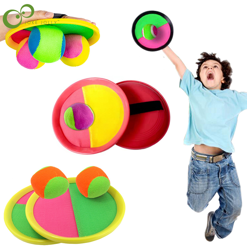 Set Kinder Sauger Klebrige Kugel Spielzeug Outdoor Sport Fangen Ball Spiel Set Werfen Und Fangen Eltern-kind-Interaktive Outdoor Spielzeug WYW
