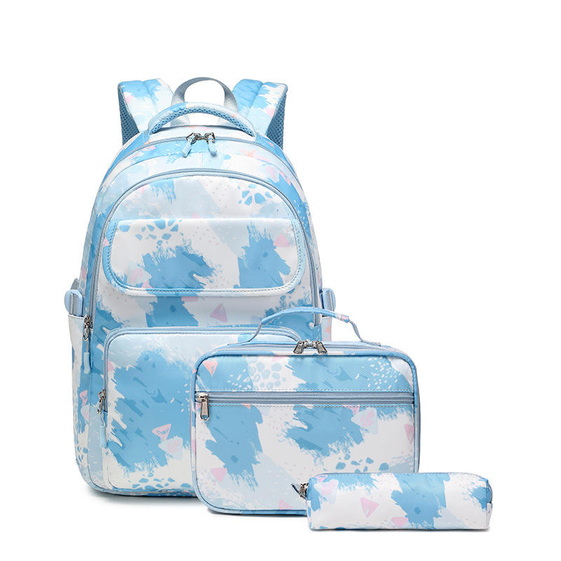 Ransel sekolah anak-anak untuk remaja perempuan 2023 3 buah/set tas sekolah tahan air tas anak-anak tas pensil Mochila tas buku
