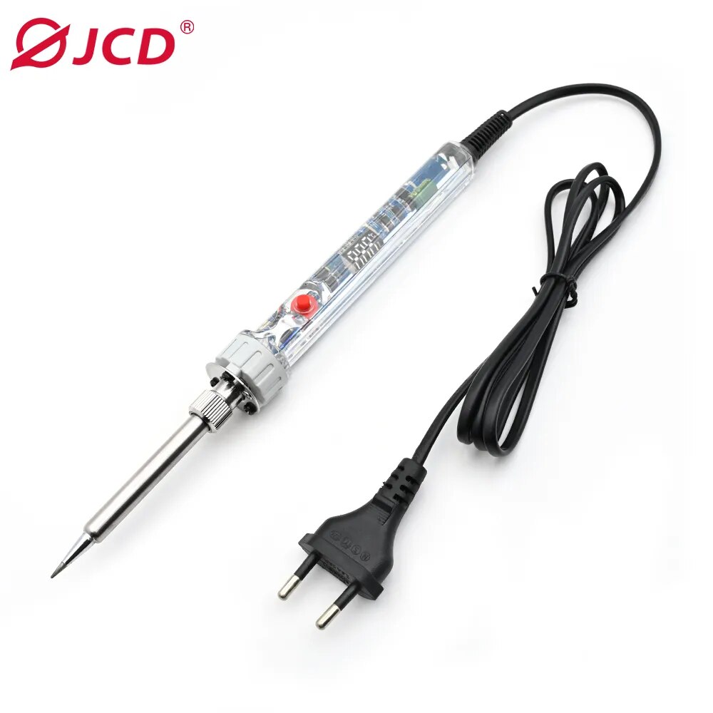 JCD 100 Вт новый электрический паяльник P907 110 В 220 В с регулируемой температурой ЖК-цифровой дисплей с переключателем, инструменты для ремонта сварки