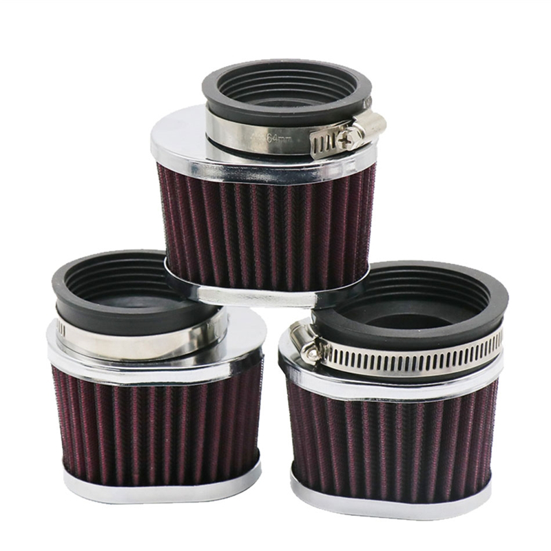50mm 55mm 60mm Motorrad Luftfilter 38mm 42mm 45mm Motocross Vergaser Lufteinlassfilter für Yamaha/Kawasaki/Suzuki/Honda