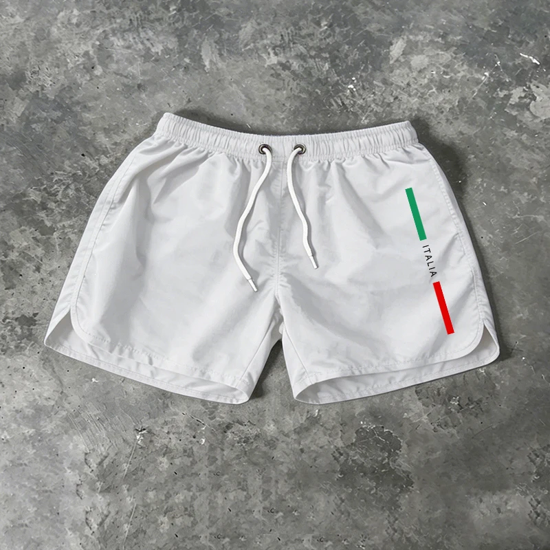 Men's Boxers Beach Shorts Sportswear Surfwear Gym 2026 New Arrival Board Shorts Italy Fashion Printed Beach Cool Short