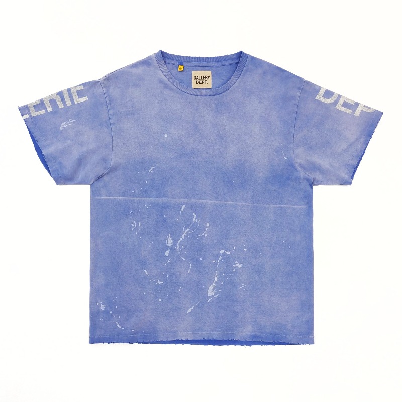 T-shirt Gallery Dept. a maniche corte con lettere verticali colorate a spruzzo