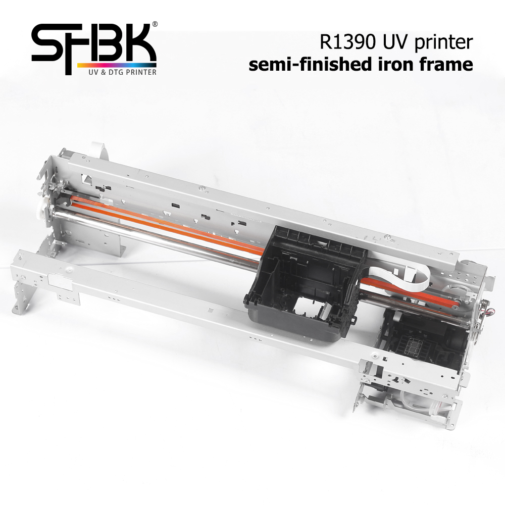 UNTUK Epson R1390 R2000 R1800 R1900 L1800 P400 Rak mesin Silver Produk setengah jadi perbaikan Perakitan komponen untuk printer UV