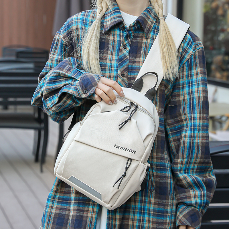 Bolsa de peito unissex de grande capacidade, nova bolsa de ombro multifuncional masculina, bolsa de ombro casual, bolsa mensageiro para mulheres, bolsa crossbody